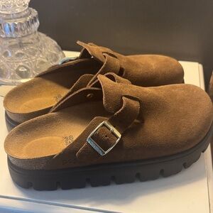 Birkenstock Papillio Excellent used condition - only worn twiceBrown Suede Mules